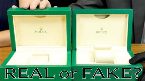 rolex box - real vs fake|how to identify rolex watches.